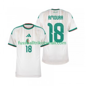 Fußballtrikots Algerien Mohamed Amoura 18 2026 Kurzarm Heimtrikotsatz kaufen